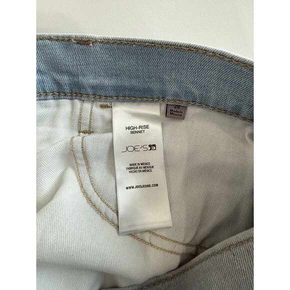 Joe’s Jeans Womens Sz 29 Boot Cut High Rise Bennet Light Wash Denim Flare a - Picture 6 of 7